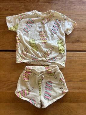 Zara top and short set